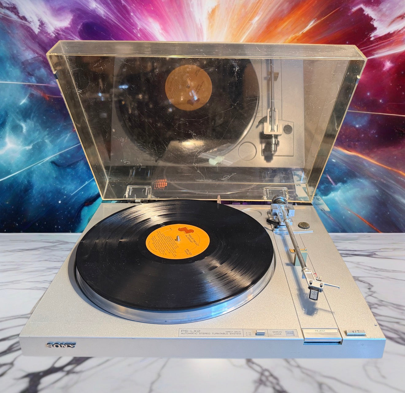 Vintage Sony PS-LX2 Direct Drive Turntable W/ Nice Premier Cartridge SERVICED🎶