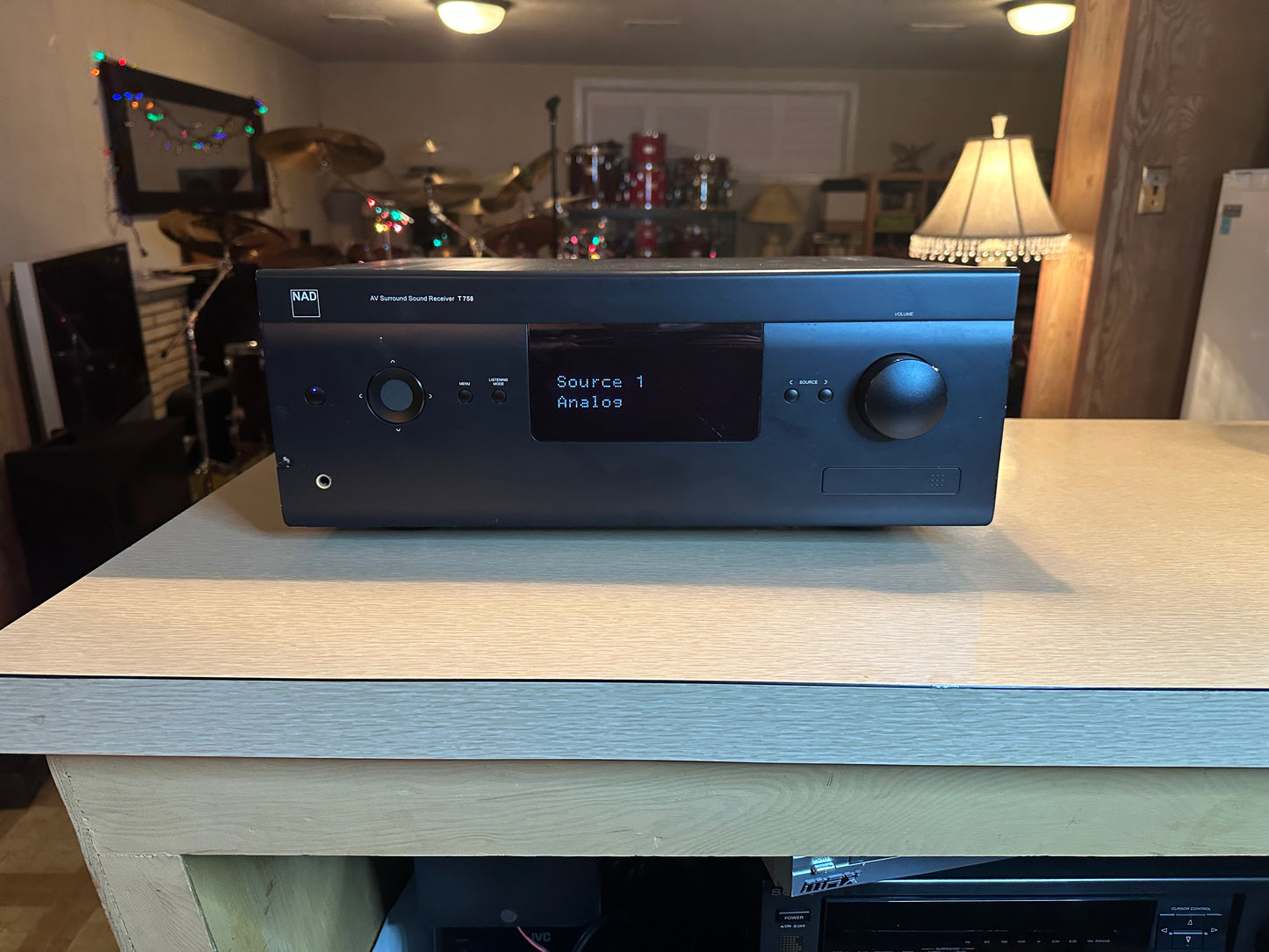 NAD T 758 Surround / Home Theater AV Sound Receiver *SERVICED* 110WPC MONSTER🔥