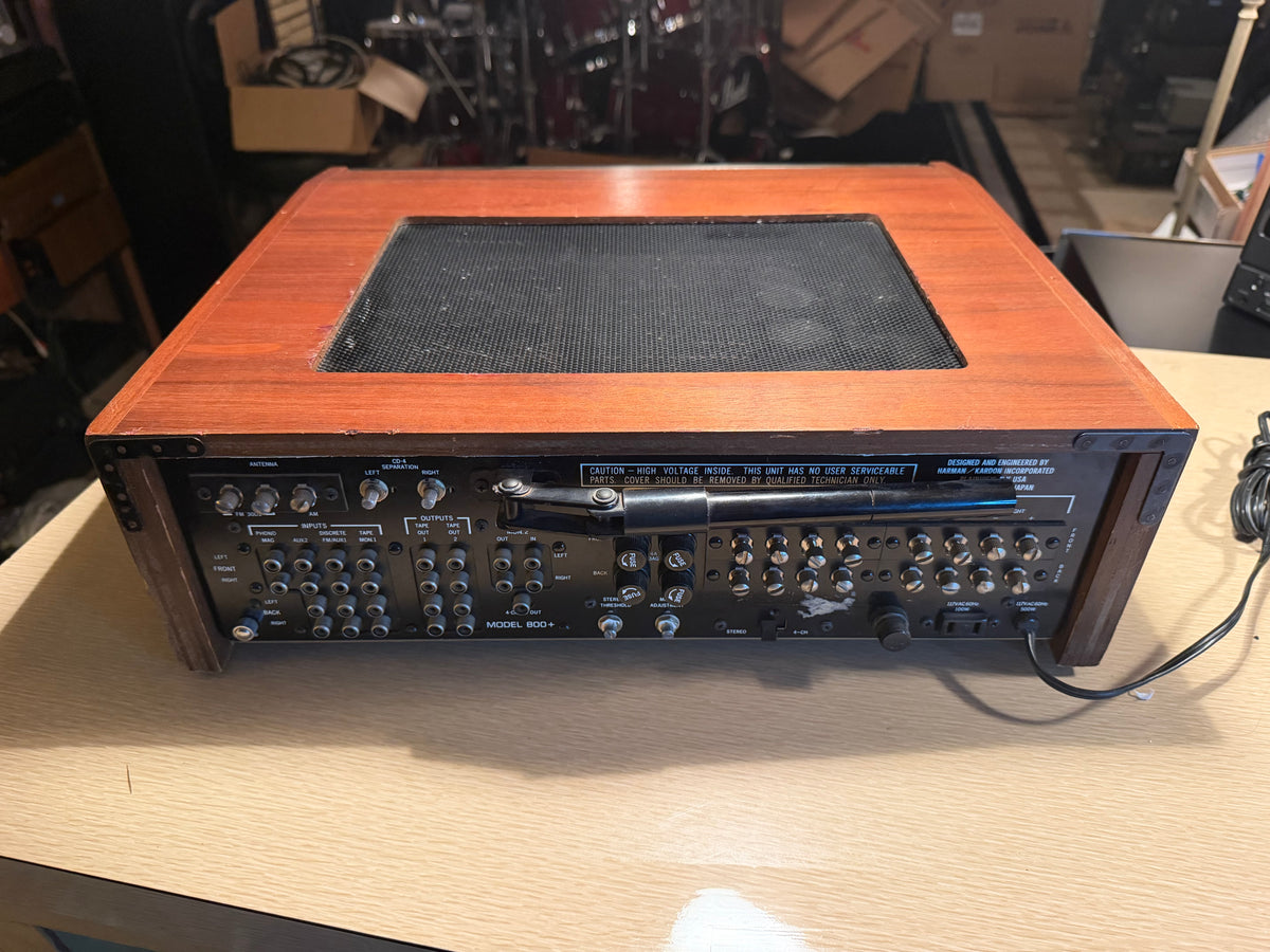 HARMAN KARDON 800+ Rare Vintage Stereo Quadraphonic Receiver Fresh Pro Service🎶