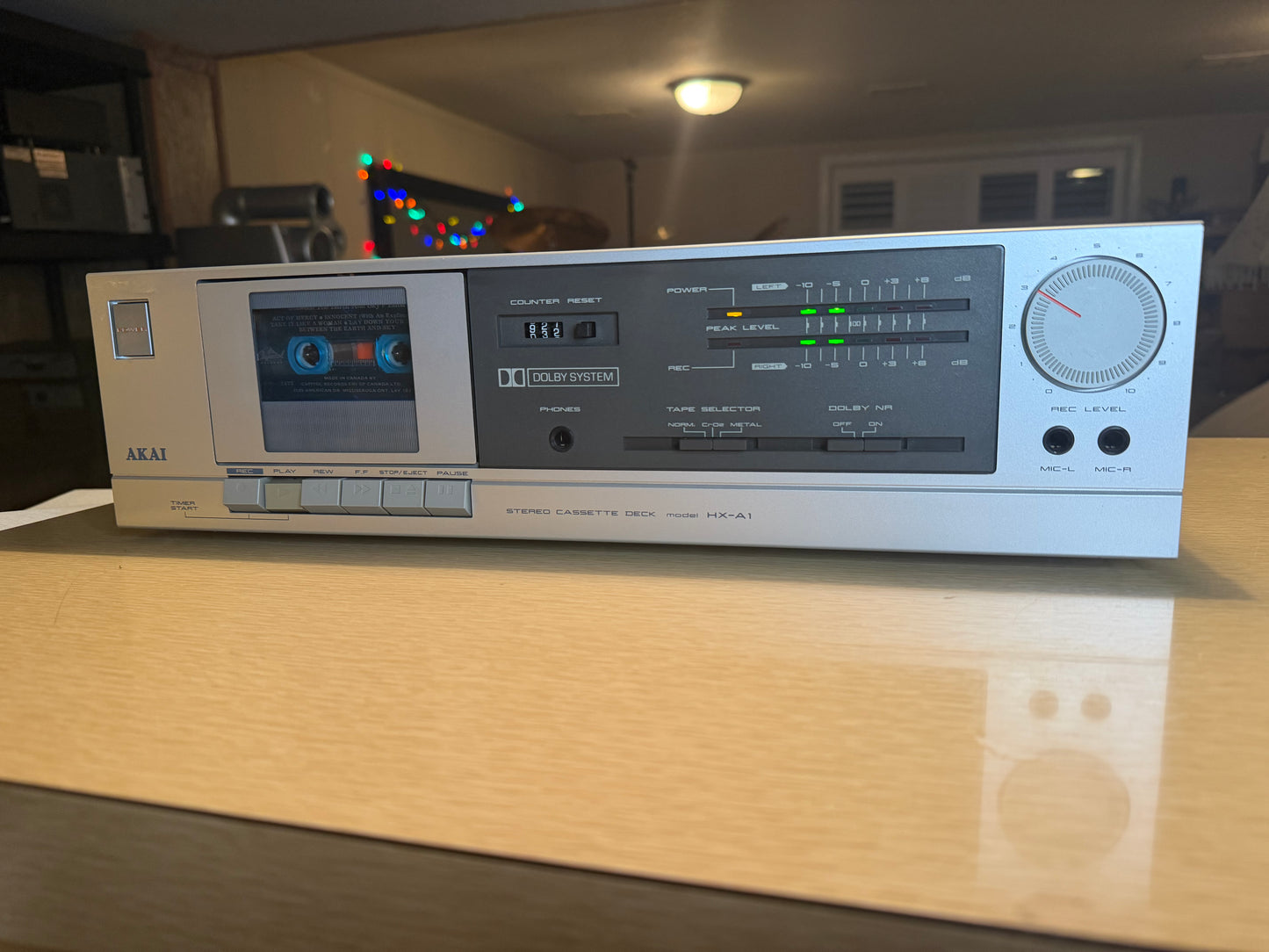 Akai HX-A1 Stereo Cassette Deck player recorder FRESH SERVICING WORKS GREAT🎶🔥