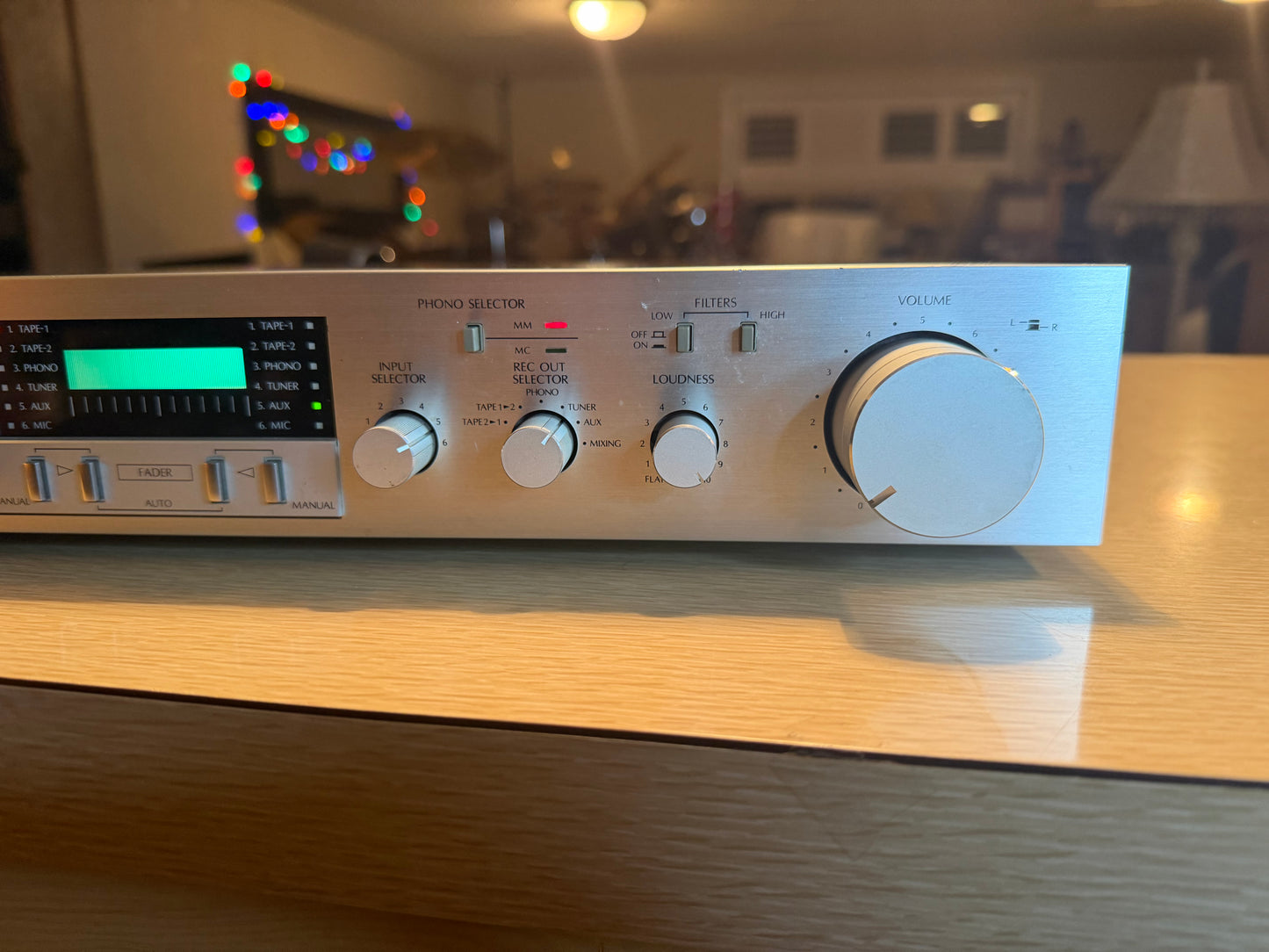 Beautiful Sansui C-77 Stereo Preamplifier Near Mint Freshly Serviced Very Rare🎶