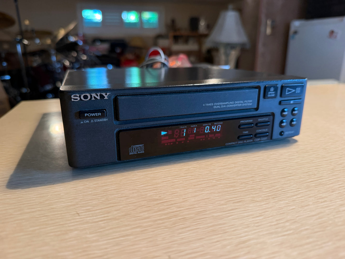 Sony CDP-S207 For Hifi Stack CD Player Vintage 80s New Belts Audiophile Rare🔥🎶