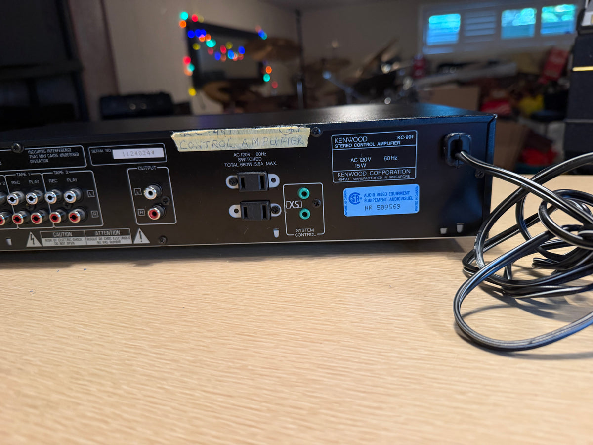 Preamplifier Kenwood KC 991 | Excellent Freshly Serviced | Very Rare Beauty🔥🎶