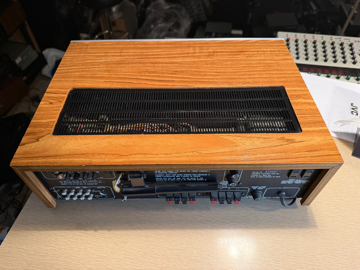 Vintage Sherwood S-7450 CP Stereo Receiver Amplifier  Fresh Servicing V RARE🔥🎶
