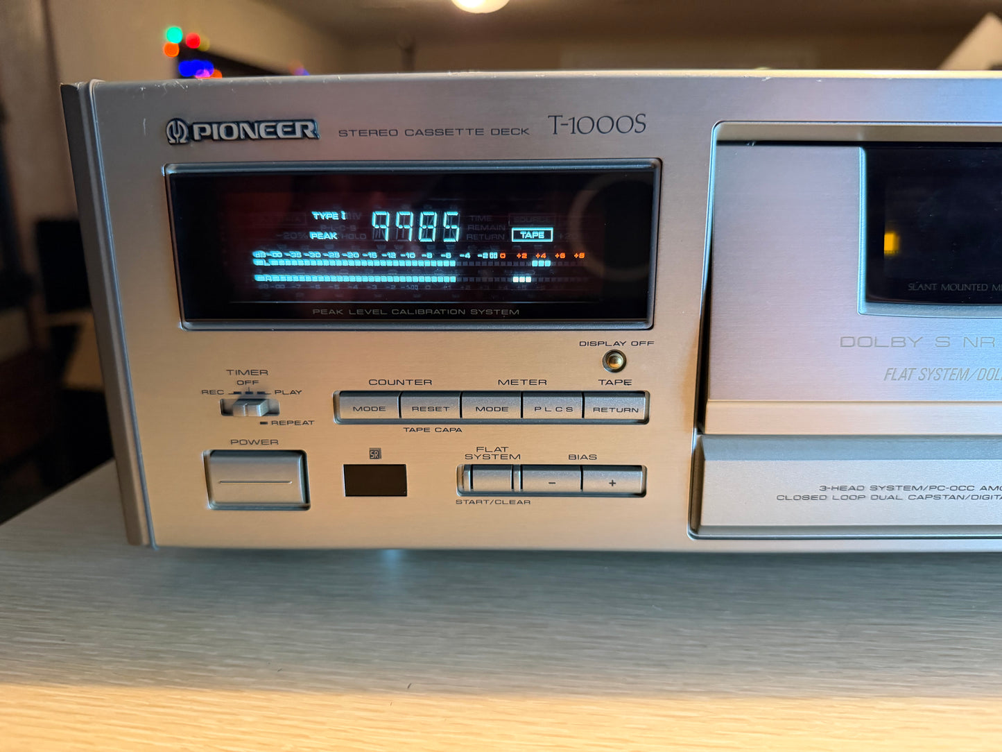 Pioneer T-1000S CT-93 3-Head Dolby B, C, S, Hx Pro  Cassette Deck Pro Serviced🔥
