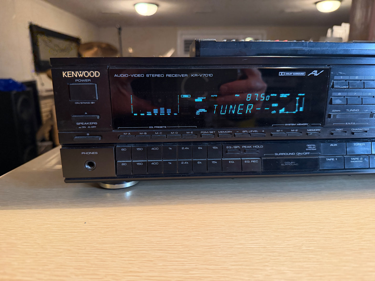 Kenwood KR-V7010 Audio/Video Stereo Receiver W/Remote Bundle Serviced Works