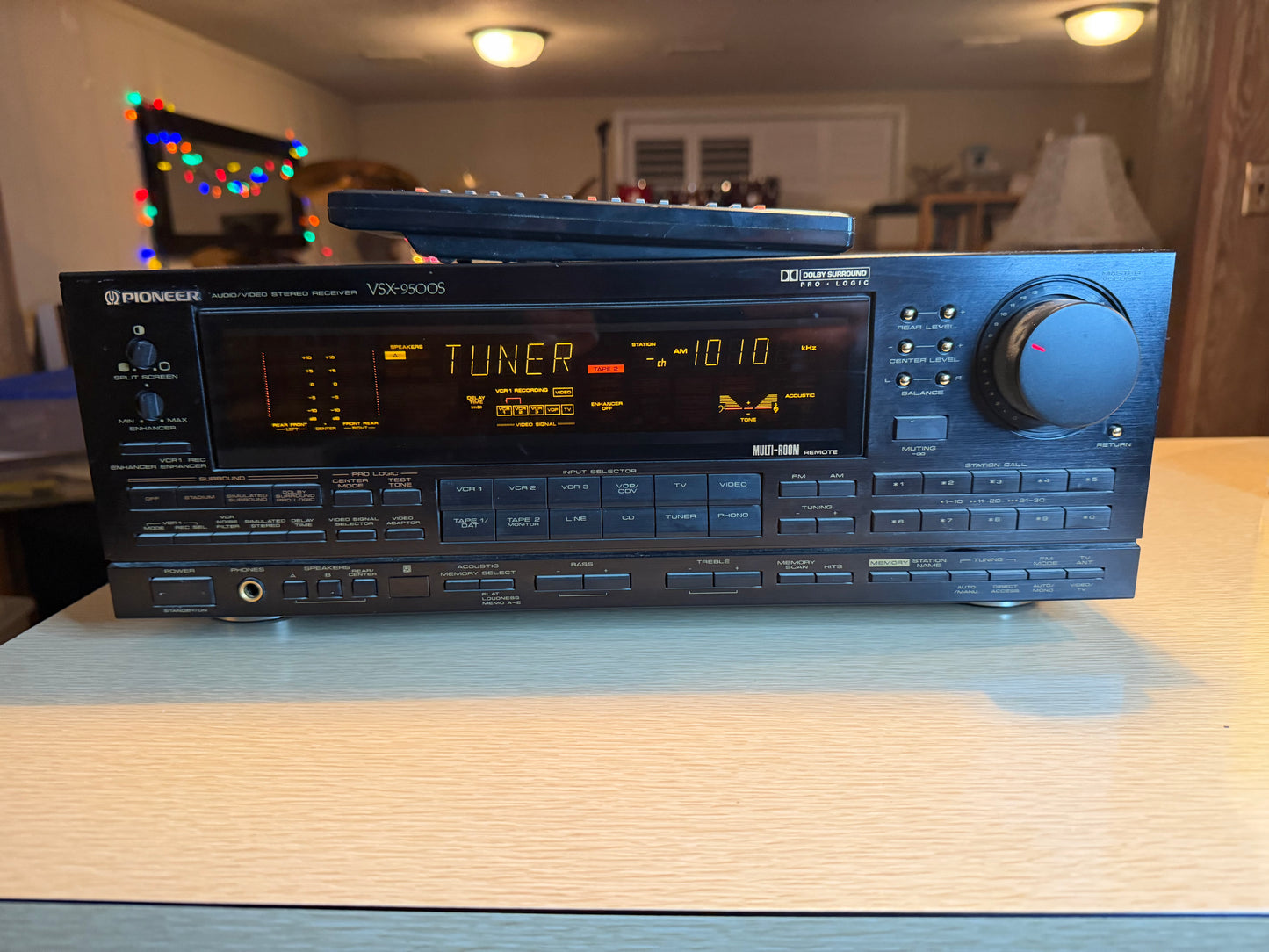 Pioneer VSX-9500s MONSTERStereo Receiver Dolby Surround SERVICED 125WPC WOW!🔥