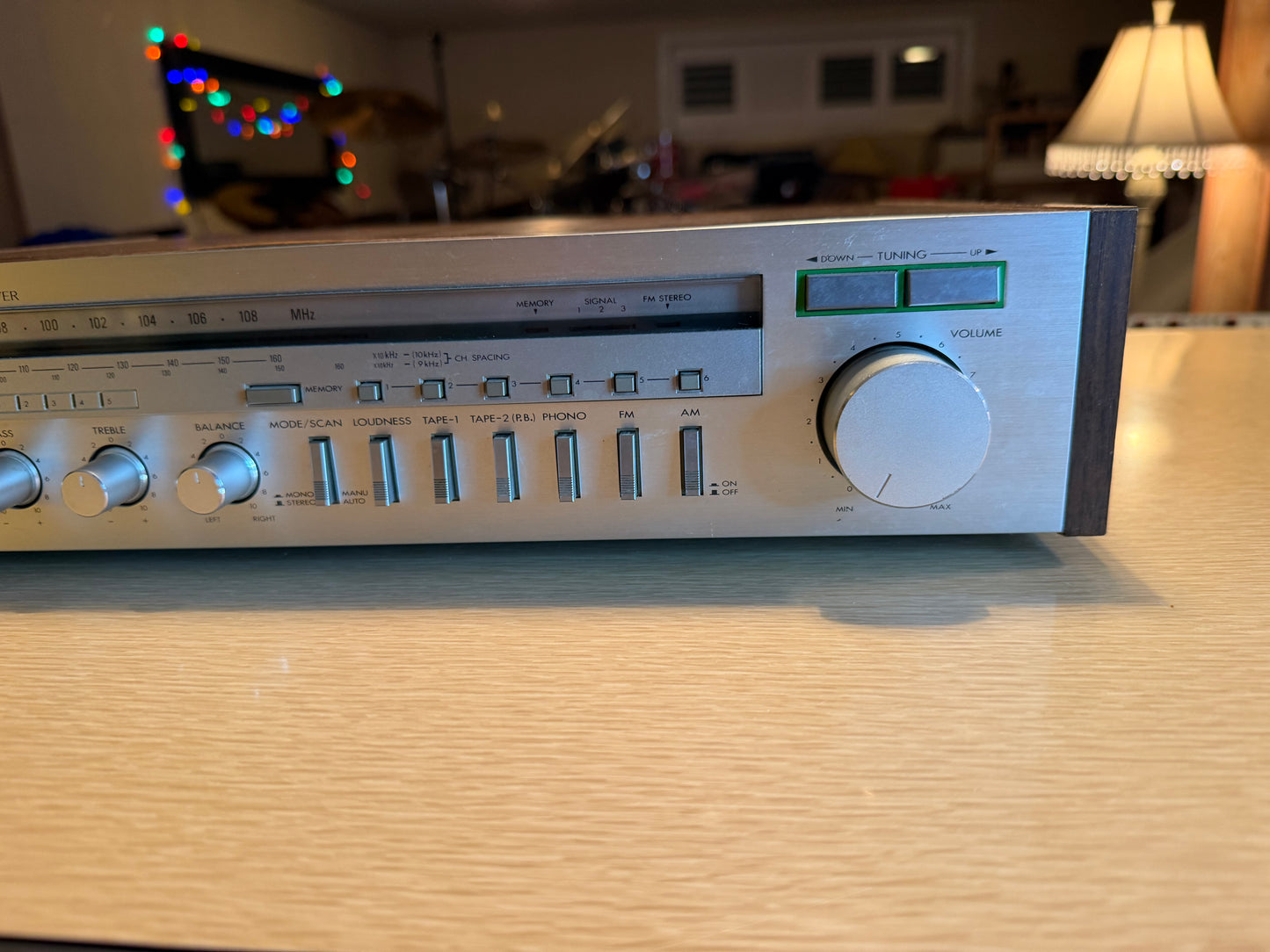 JVC R-2X AM/FM Synthesizer Stereo Receiver Phono Input Vintage Japan Tested