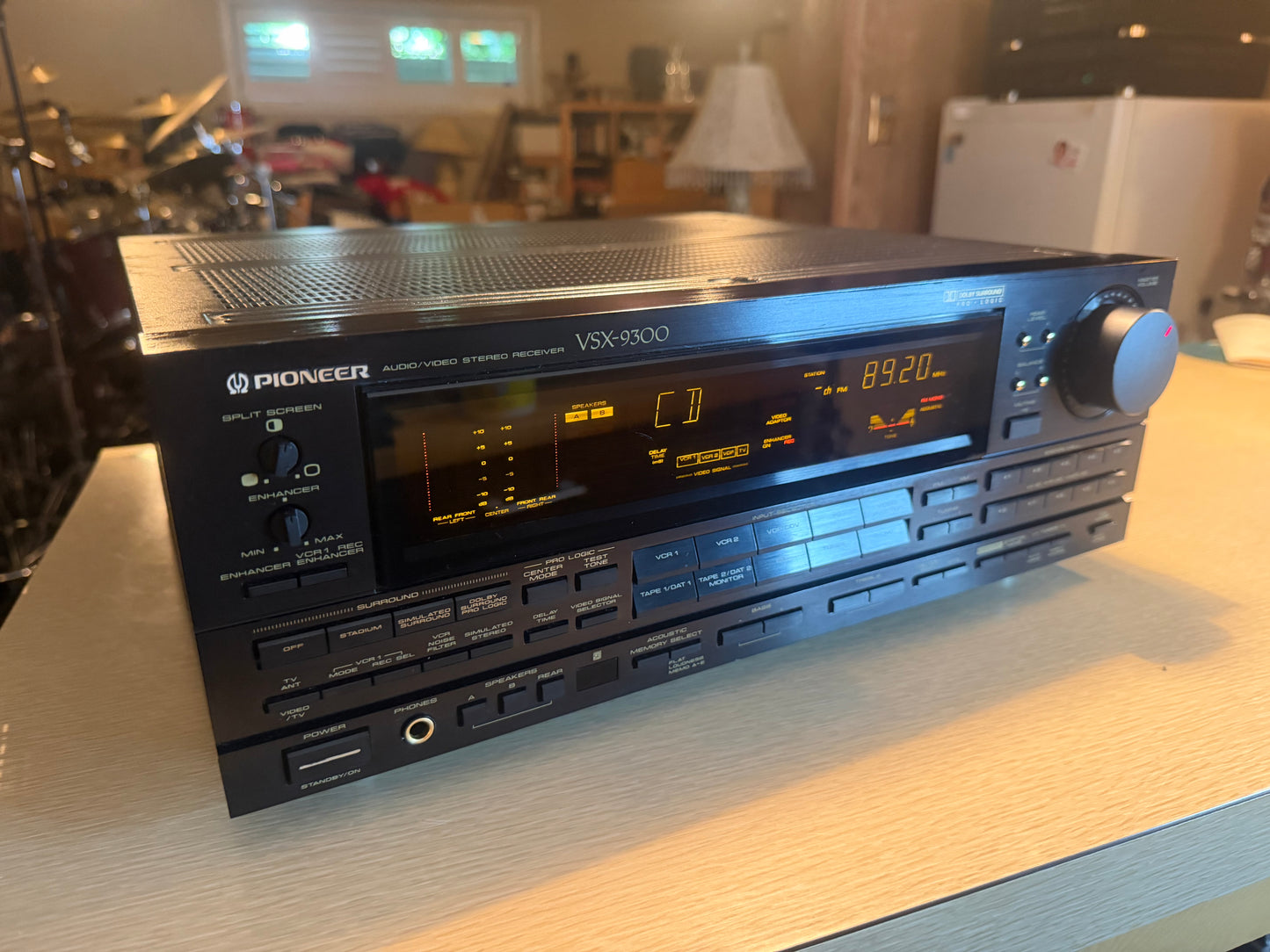 Pioneer VSX-9300s MONSTER Stereo Receiver Dolby Surround FULL Servicing 125WPC!