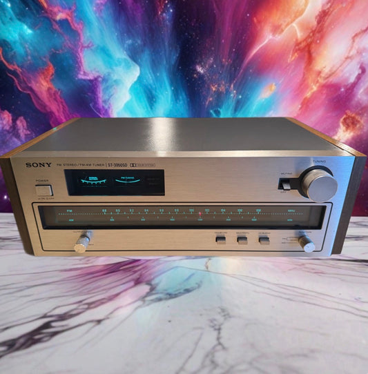 Sony FM Stereo FM-AM Tuner ST-3950SD Full Fresh Service Very Rare Beauty 🔥🎶