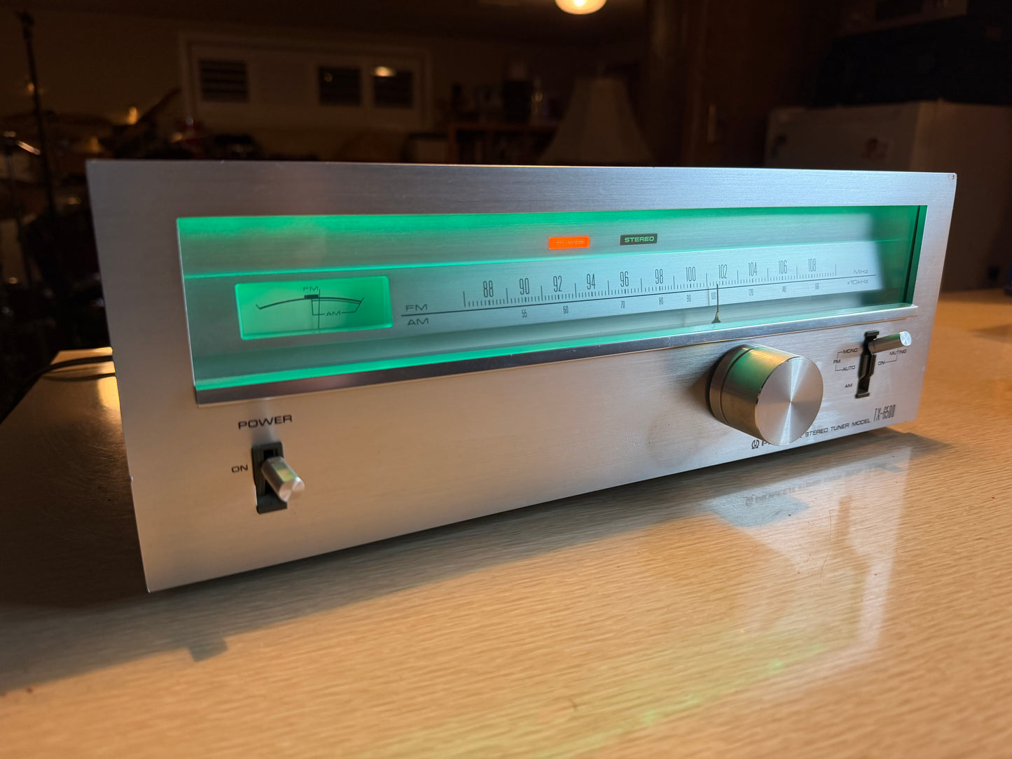 Vintage Pioneer TX-6500 ~ AM/FM Stereo Tuner- LED UPGRADE SERVICED NEAR MINT🔥