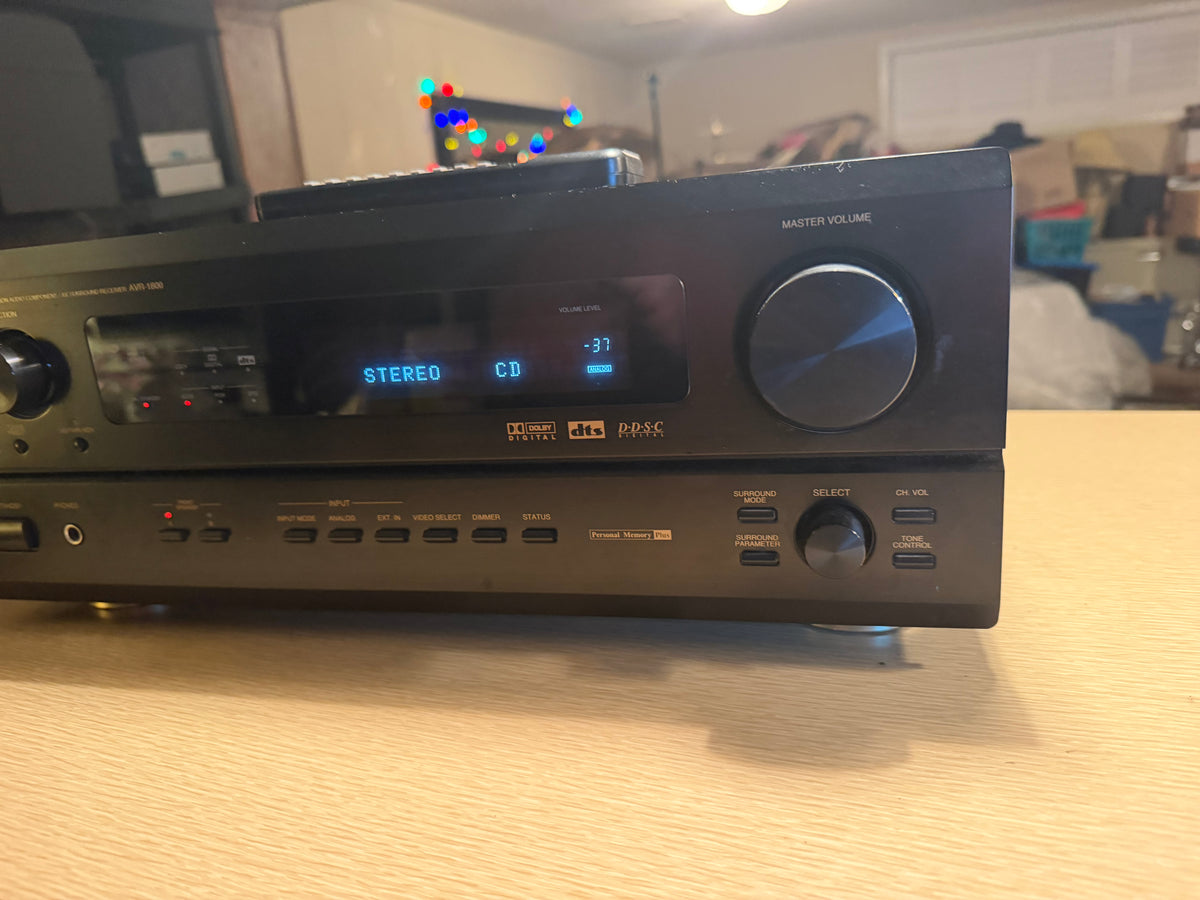 Denon AVR-1800 Precision Audio Component/AV Surround Receiver Serviced Beauty🔥