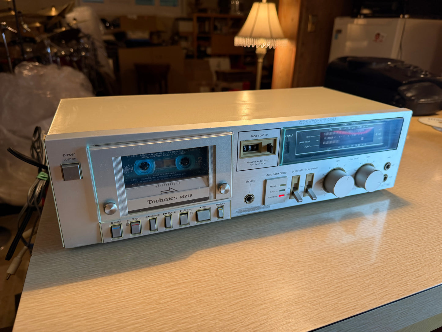 Technics RS-M218 Cassette Tape Deck Player  (SERVICED) High Fidelity Rare🎶🔥