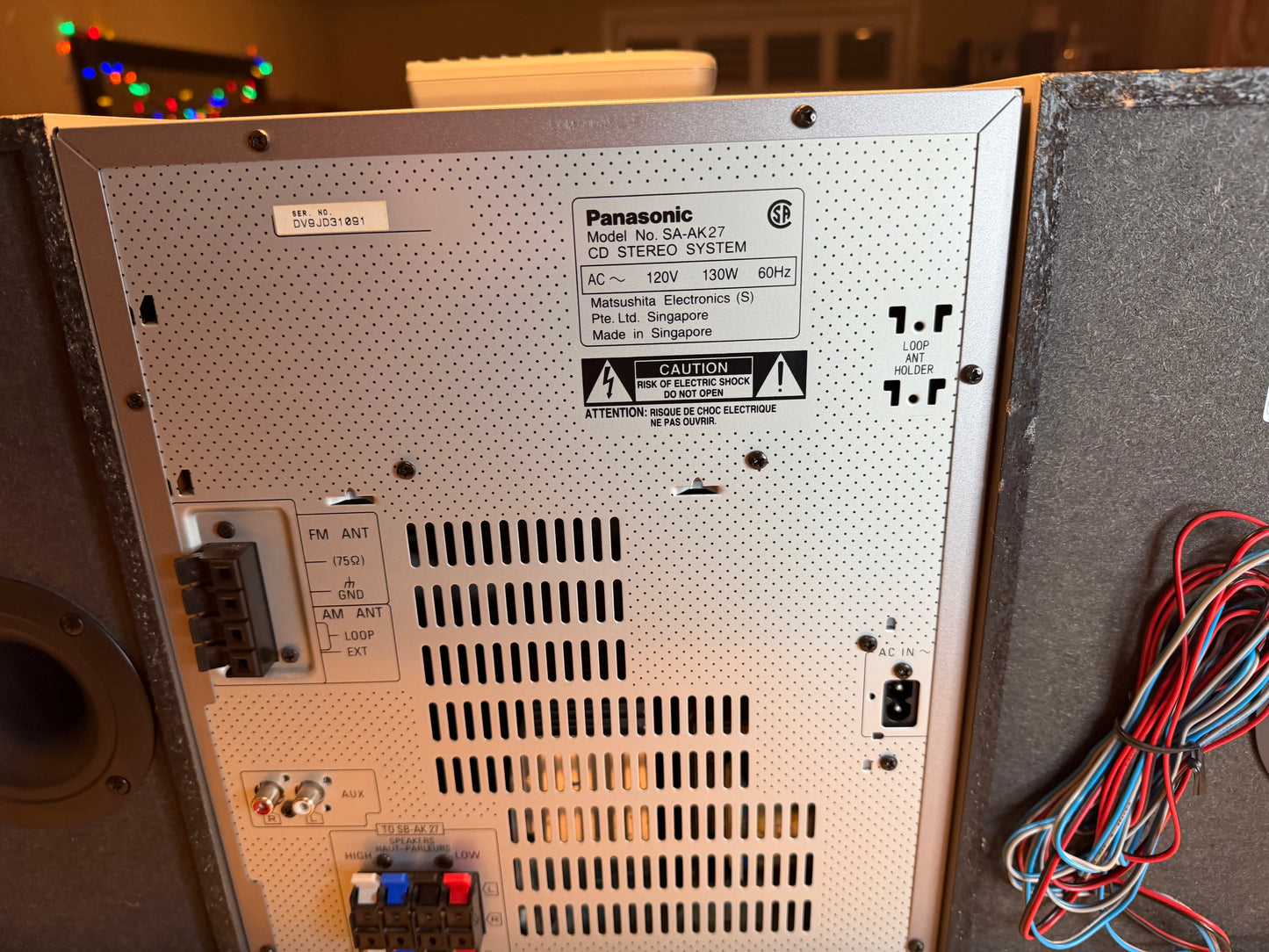 Panasonic SA-AK27 (5 CD). EXCELLENT ALL FUNCTIONS OPERATIONAL GEM💎 Remote Inc✅