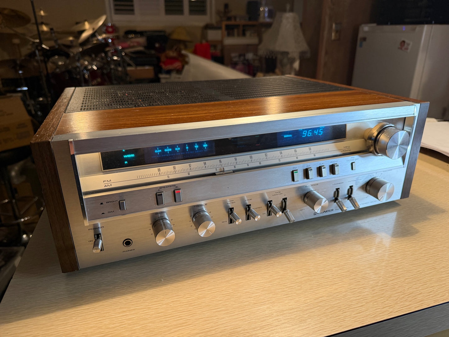 Vintage Pioneer SX-3800 Receiver Amplifier Beautiful Shape Full FRESH Servicing!