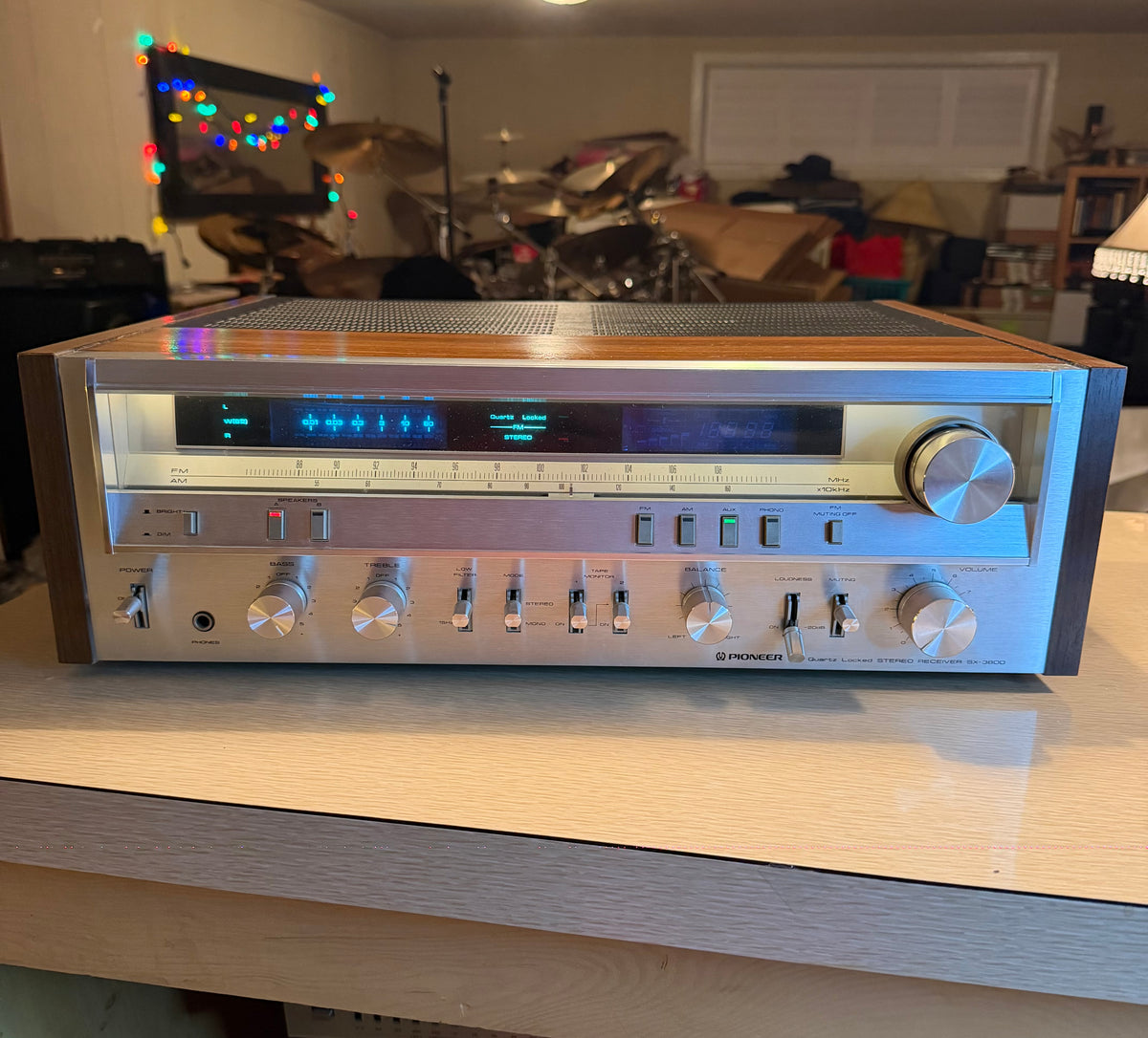 Vintage Pioneer SX-3800 Receiver Amplifier Near Mint FRESH Servicing Recapped🎶