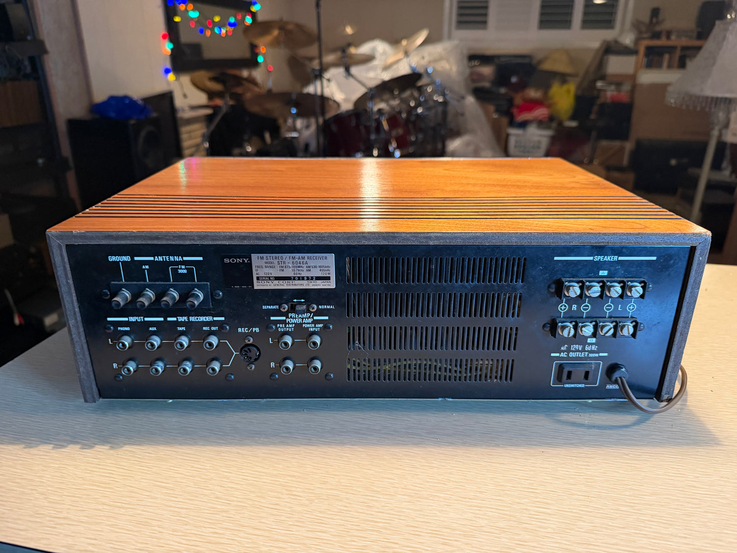 (NEAR MINT) Vintage SONY STR-6046A  AM/FM Stereo Receiver Fresh Servicing ✅🎶