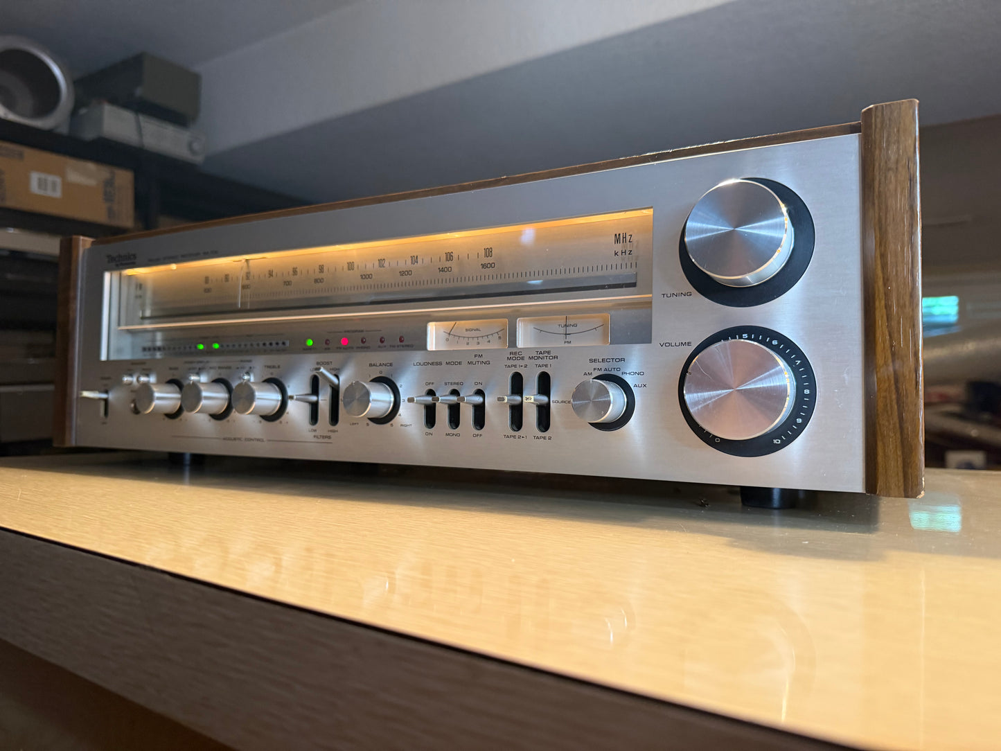 Technics  SA-700 AM/FM Stereo Radio Receiver FULL Pro Servicing Recapped Beauty!