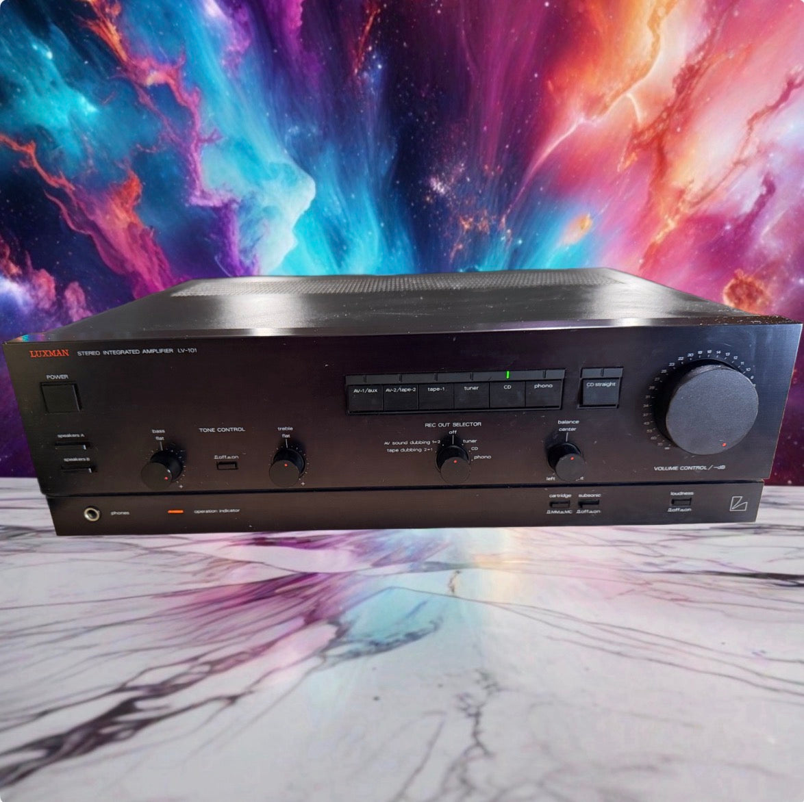 Luxman LV-101 Stereo Integrated Amplifier Freshly Serviced High End Audiophile