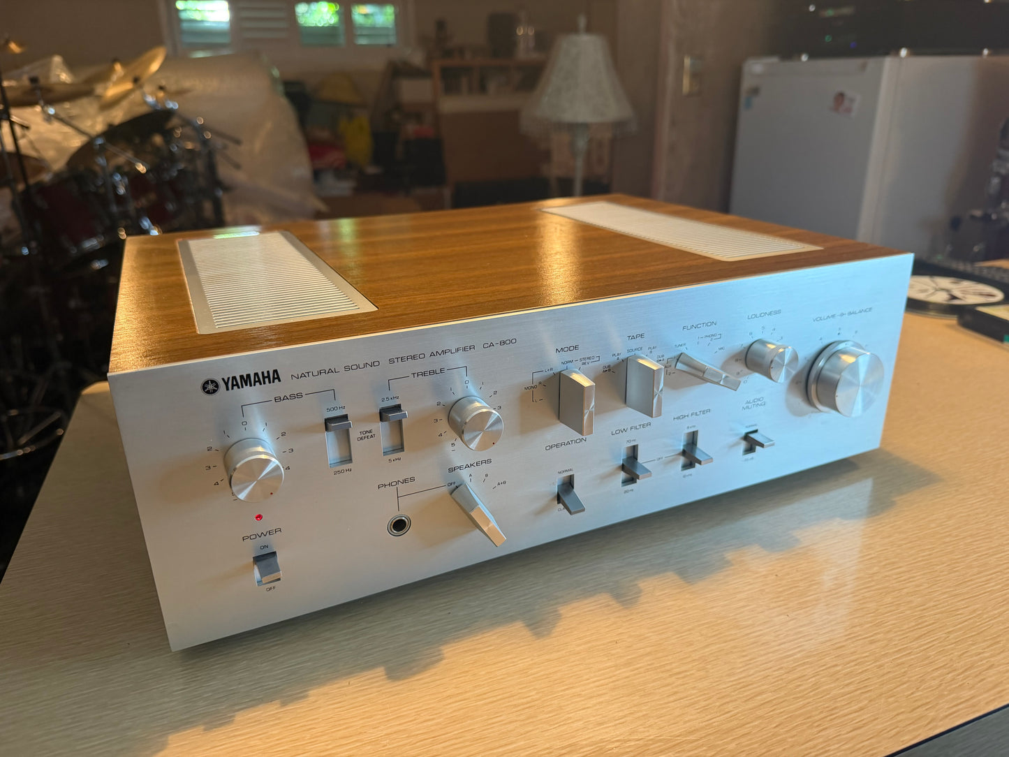 Vintage Mid 1970s Yamaha CA-800 Integrated Stereo Amplifier Pro Service N Mint🔥