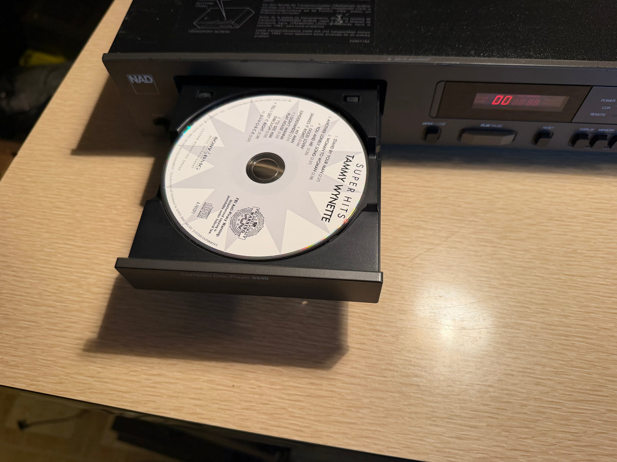 NAD Compact Disc Player 5240 High Fidelity Fresh Service V Rare Beauty🎶🔥