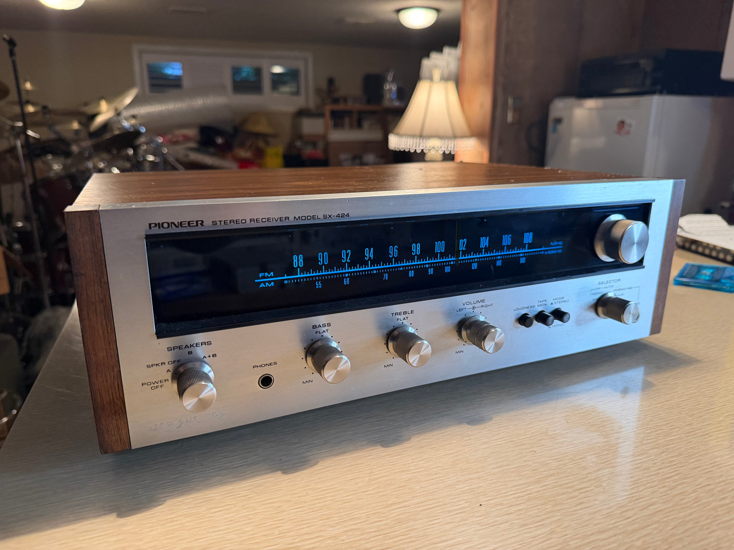 Pioneer SX-424 Stereo Receiver- Excellent Shape - Full Fresh Service Beauty 🎶🔥