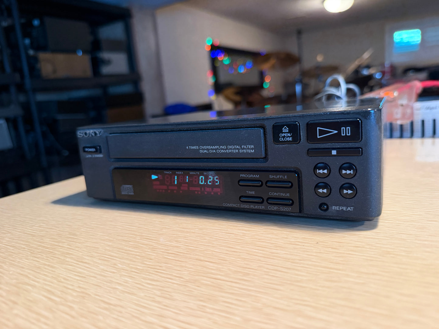 Sony CDP-S207 For Hifi Stack CD Player Vintage 80s New Belts Audiophile Rare🔥🎶