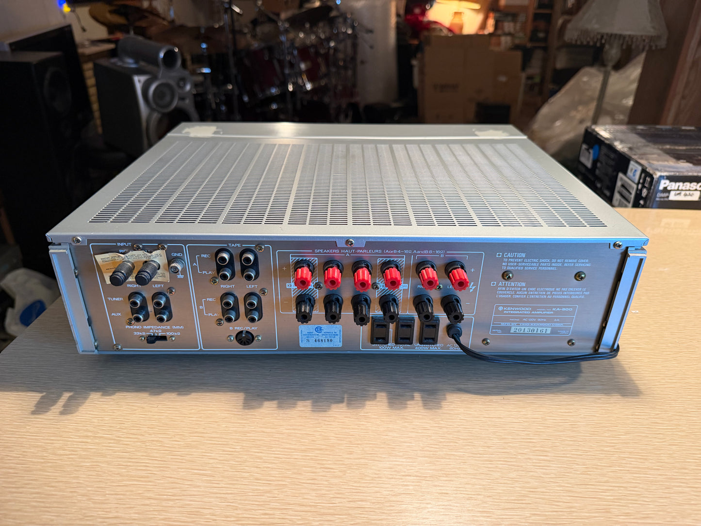 Kenwood KA-800 Integrated Amplifier Vintage Hi-Fi Serviced Audiophile Beauty 🎶
