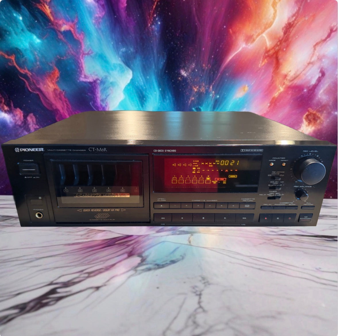 Pioneer Multi-Cassette Changer (CT-M6R) - New Belts Installed! Fresh Service🎶🔥