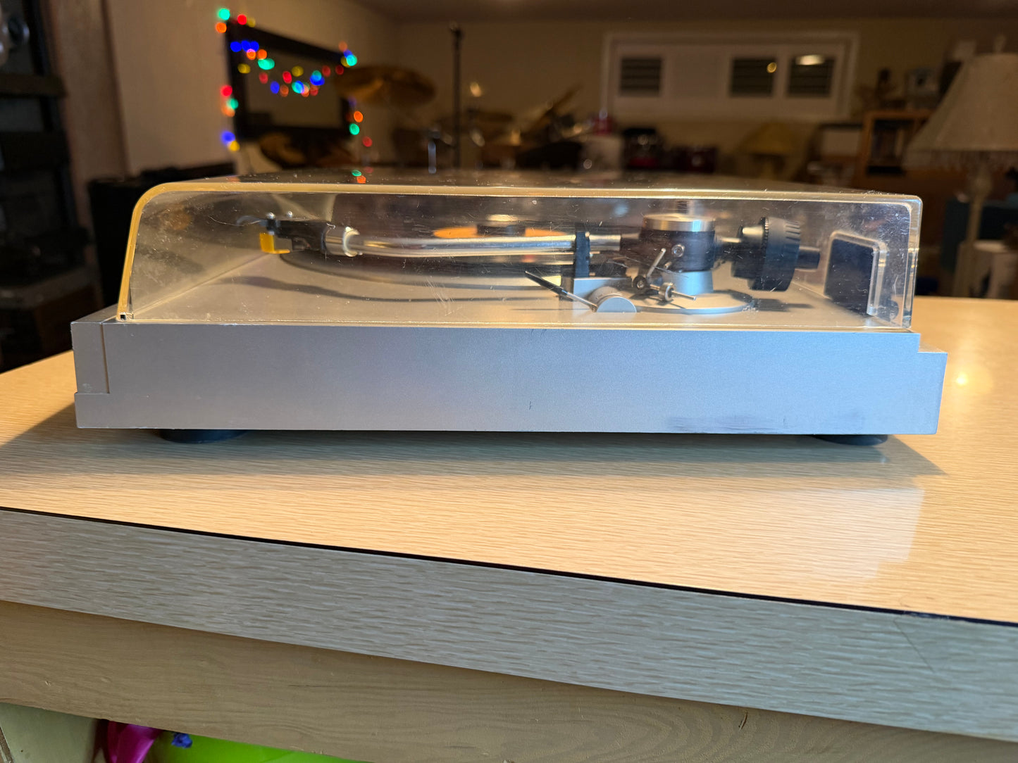 SANSUI FR-D35 TURNTABLE SERVICED NICE CARTRIDGE BEAUTY V RARE SOUNDS GREAT🔥🎶