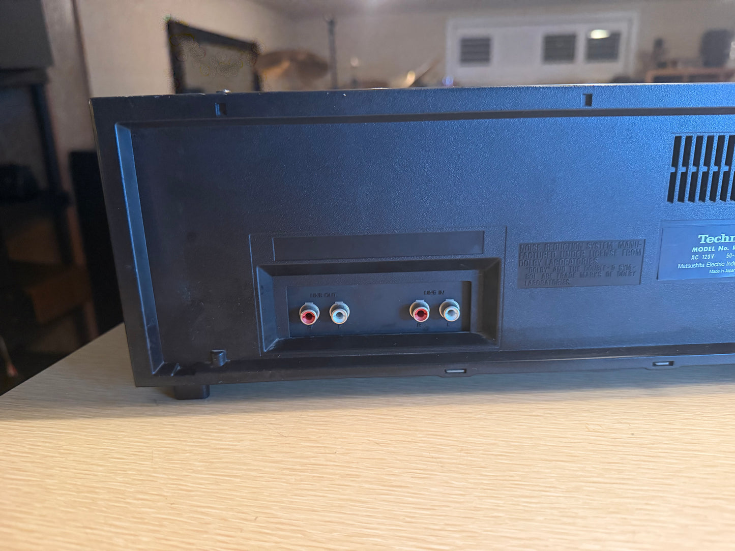 Technics RS-M7 Stereo Cassette Deck Works Great Full Fresh Service Crisp Sound🎶