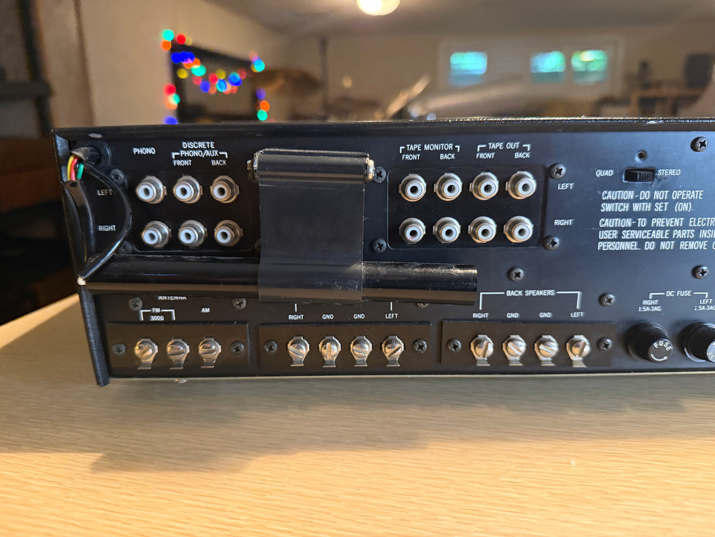 RARE Harman Kardon 50+ Twin Power 2/4 channel Monster Receiver Freshly Serviced!