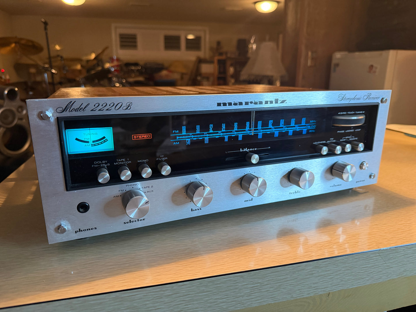 Marantz 2220B Stereophonic Receiver FRESH Bulbs +Full Servicing Excellent CND🔥
