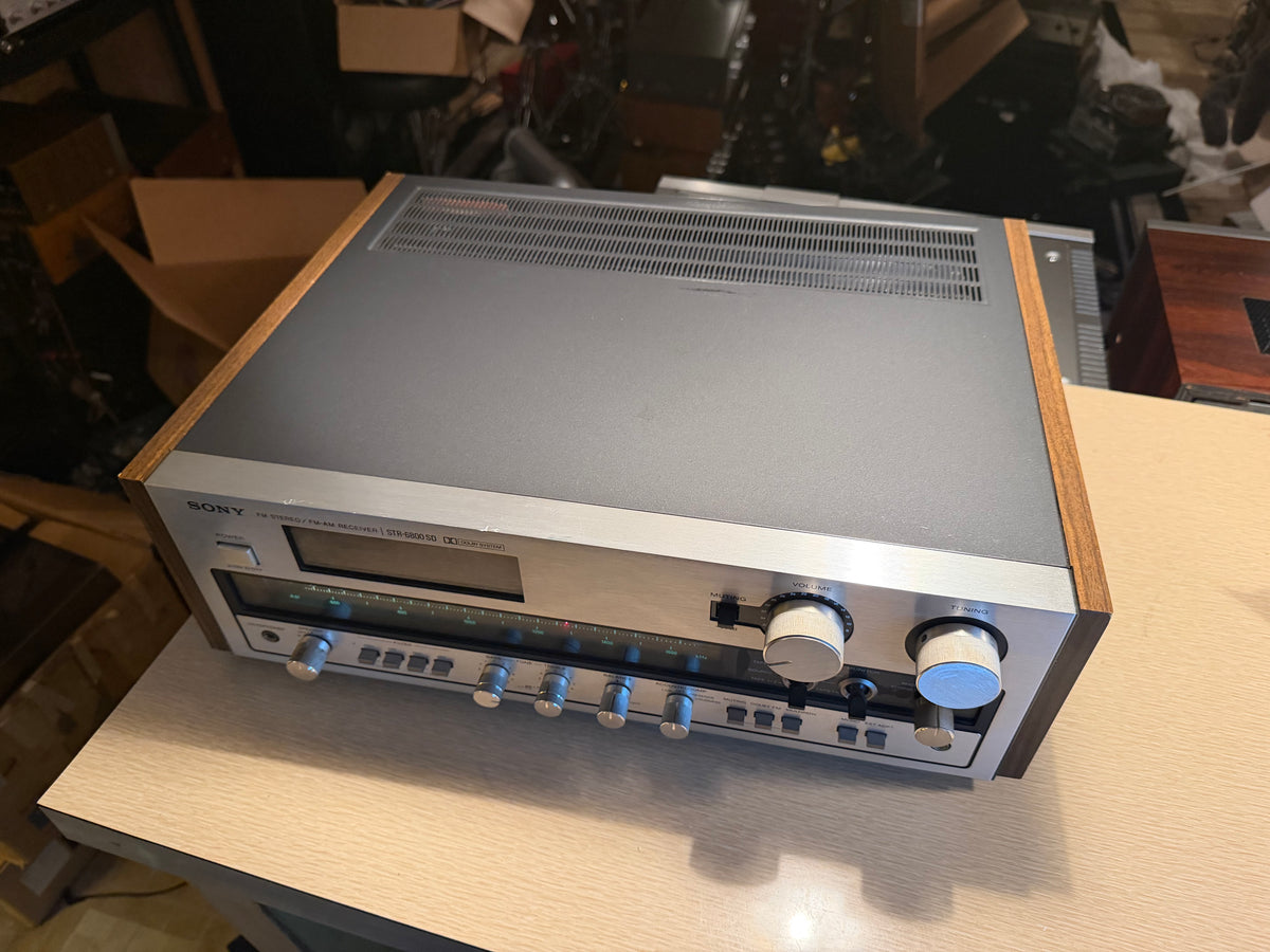 SONY STR-6800SD Hi-Fi Stereo RECEIVER Amplifier True 80WPC Beast Serviced Rare🔥