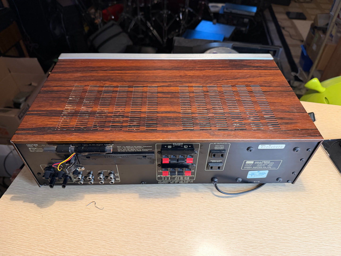 Sansui 4900Z Digital Synthesizer DC Stereo 55WPC Receiver *SERVICED* Excellent🔥