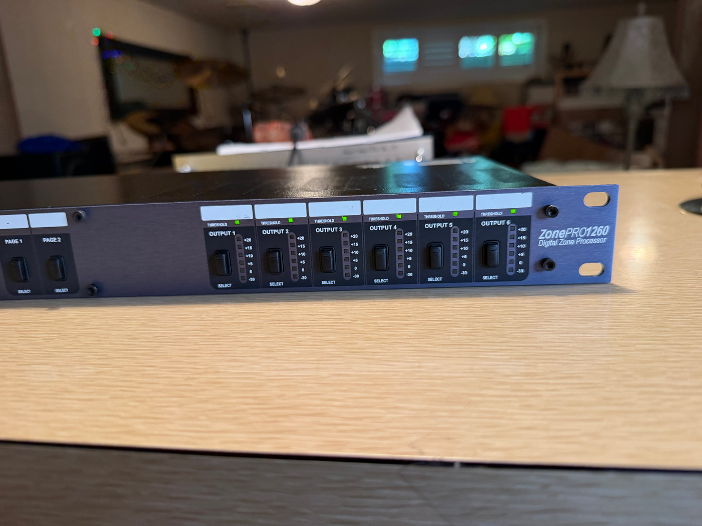 DBX ZonePRO 1260 12x6 Digital Zone Processor 12-In 6-Out TESTED Works Great🔥🎶