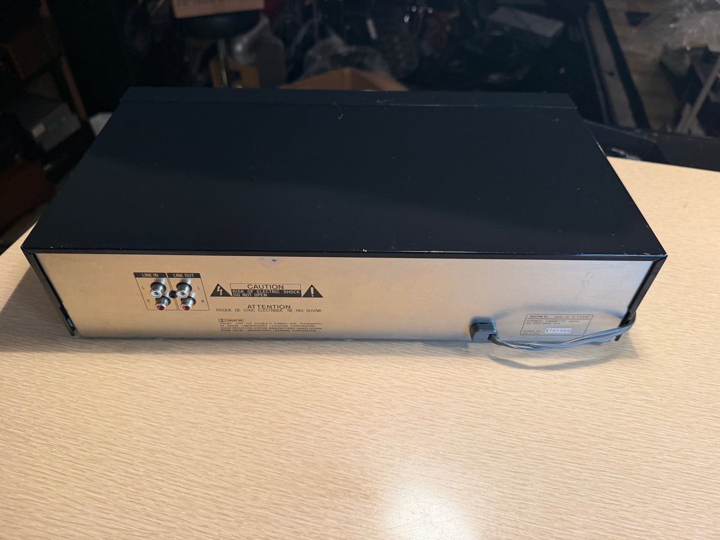 Vintage Sony TC-FX430 Stereo Cassette Deck - Dolby NR Retro Audio Hi-Fi Working!
