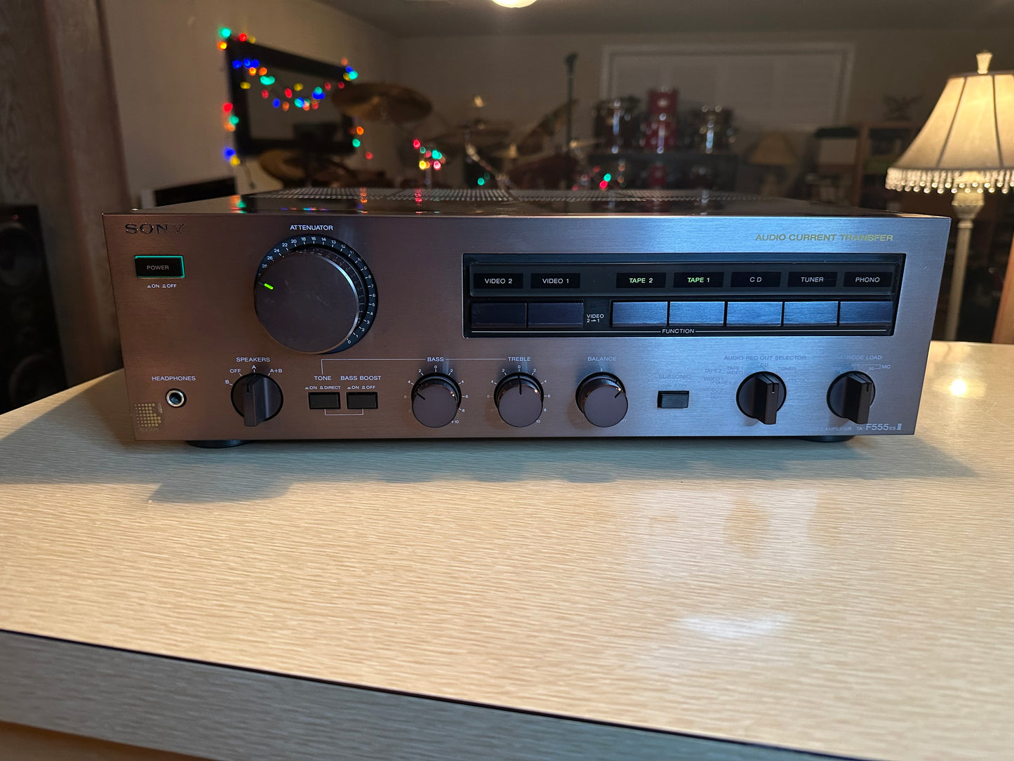 Vintage Sony TA-F555ES II Integrated Stereo Amplifier PRO SERVICED Very Rare 🔥