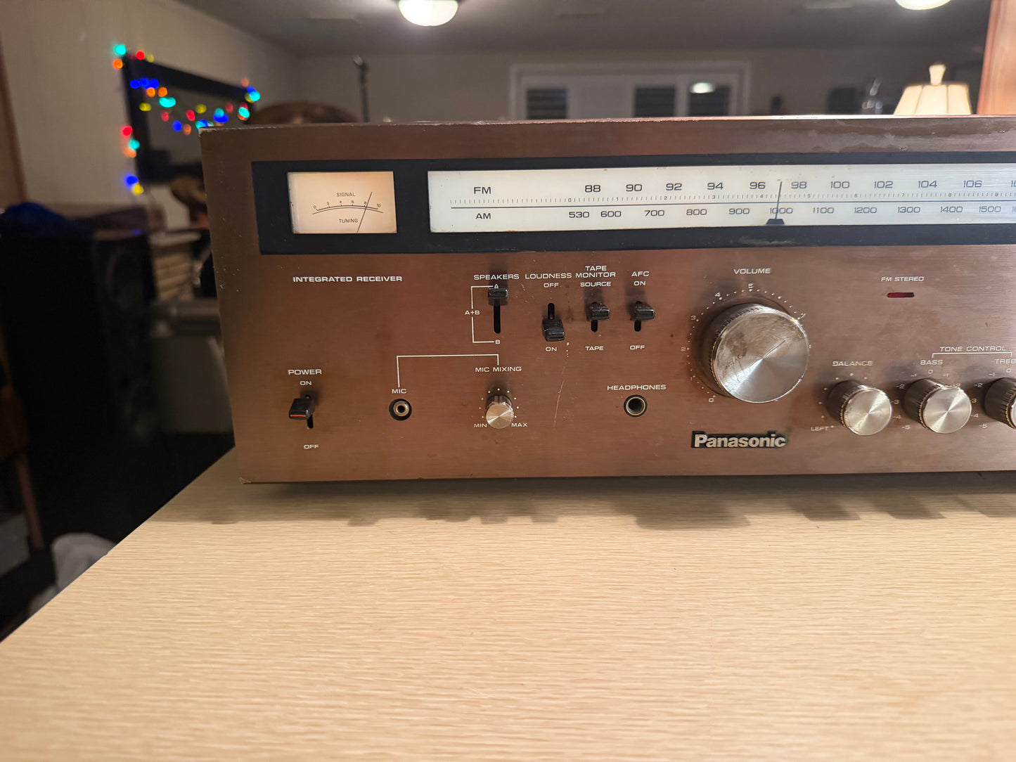 Vintage Panasonic RA-6100 35WPC Integrated Stereo Receiver Cleaned & Serviced🎶