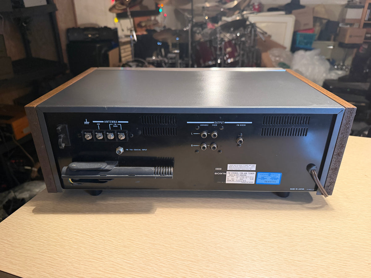 Sony FM Stereo FM-AM Tuner ST-3950SD Full Fresh Service Very Rare Beauty 🔥🎶
