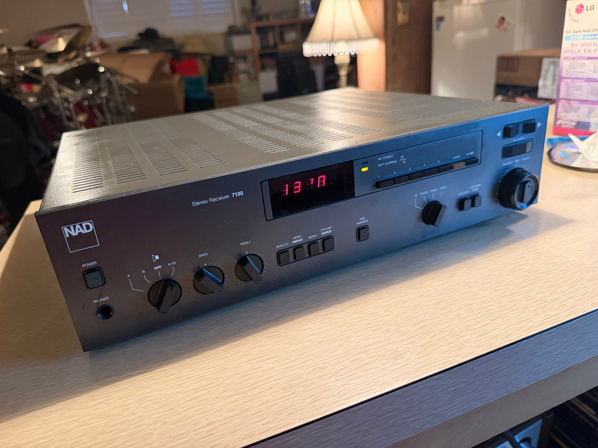 NAD 7130 Integrated Receiver Amplifier / Tuner AM / FM Fresh Service *READ*