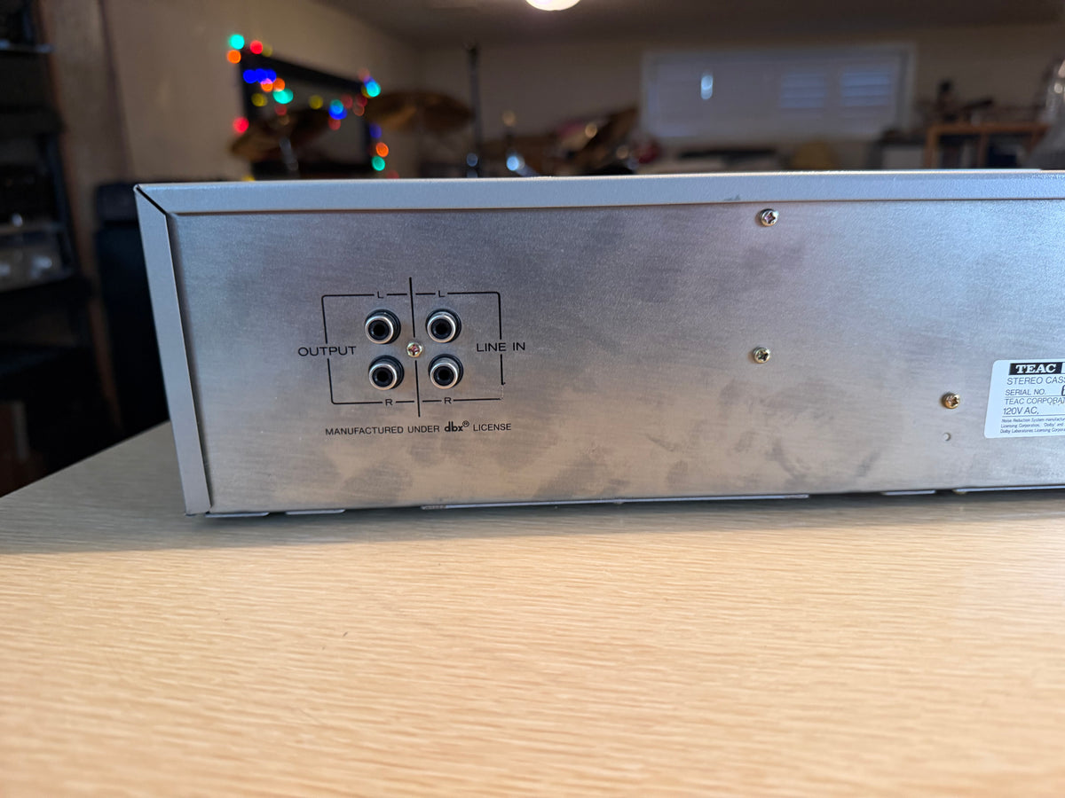 Vintage Teac Cassette Deck V-4RX Made In Japan Full Service Recapped Dbx Works✅