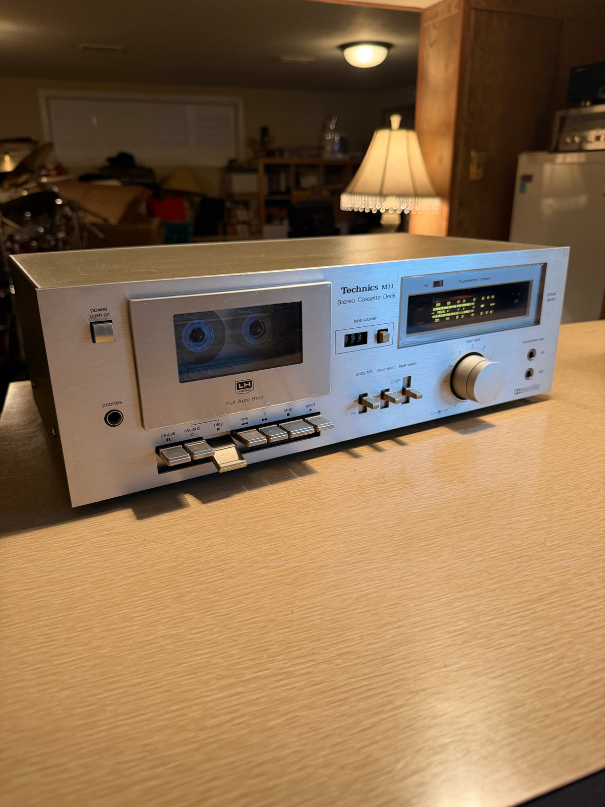 Vintage TECHNICS RS-M11 Stereo Cassette Deck, High Fidelity Full Fresh Service🔥