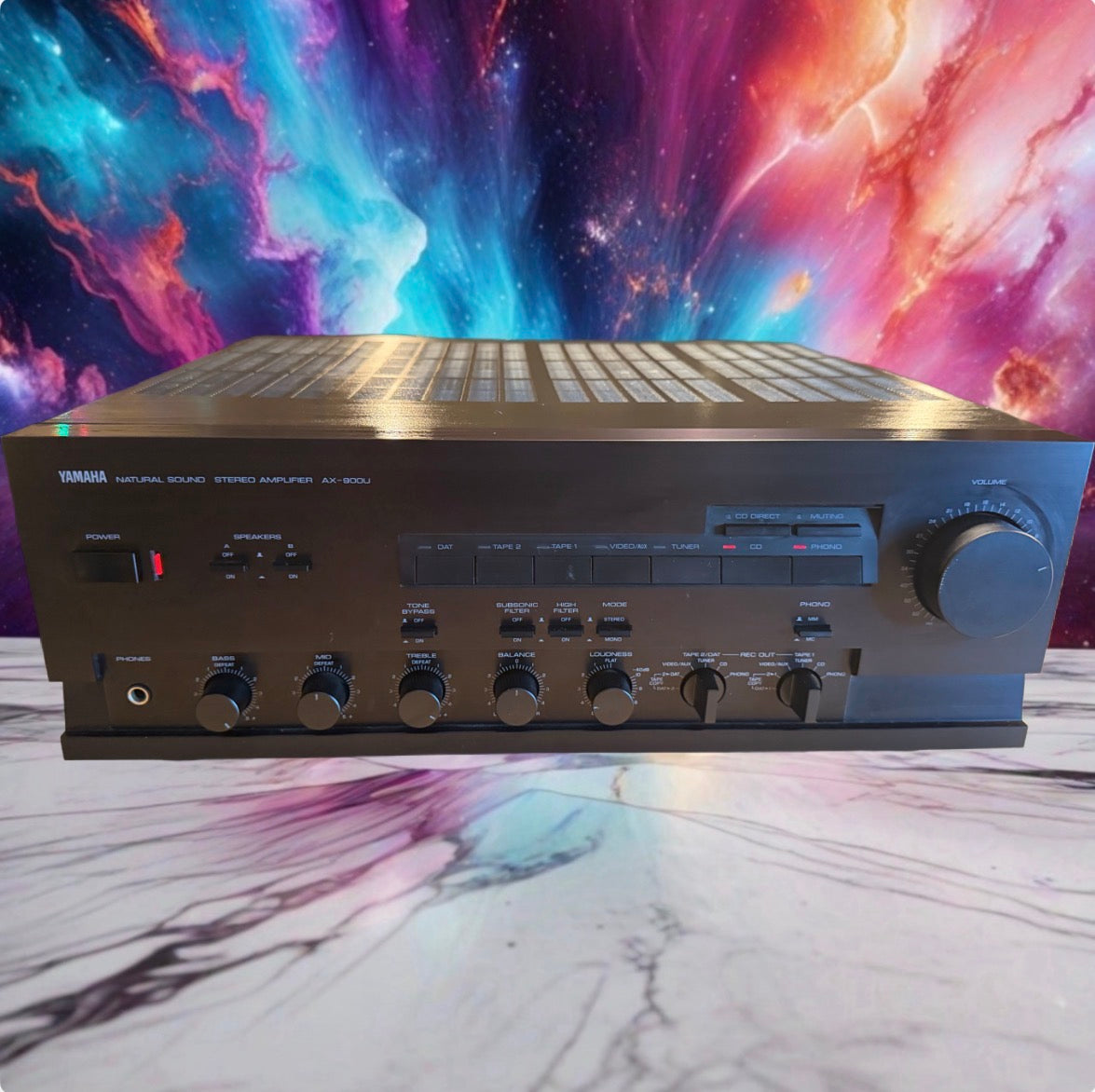 YAMAHA AX-900U Integrated Amplifier Full Fresh Service 130 WPC Near Mint Beast🔥