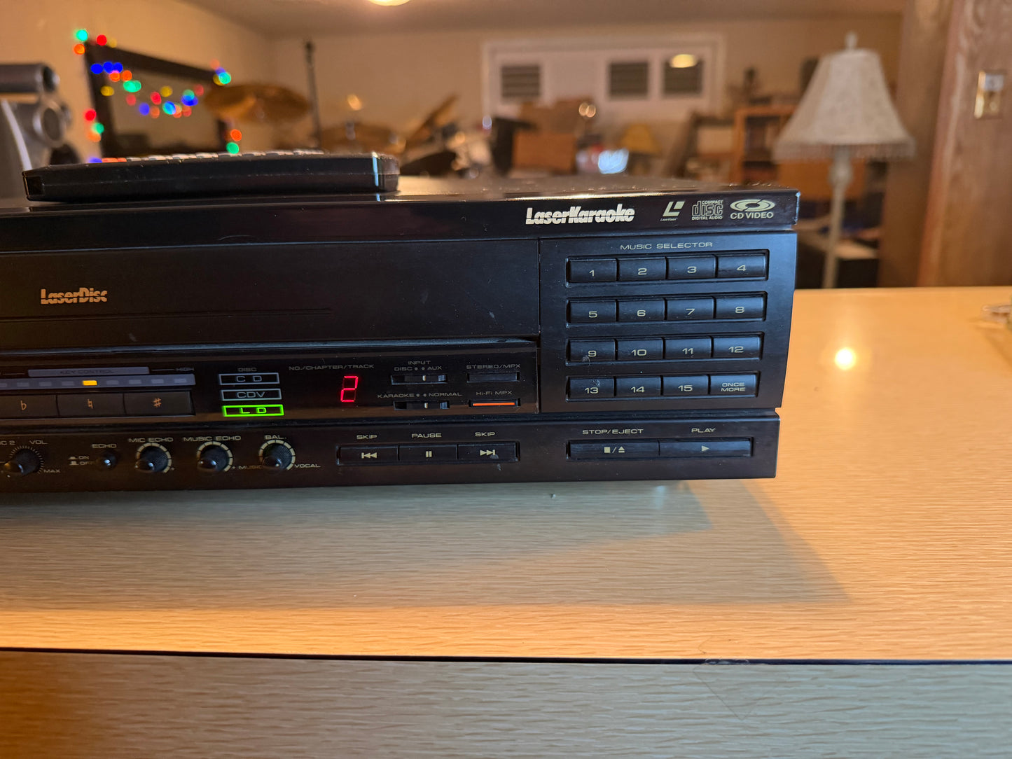 Pioneer CLD-V700 Cd Cdv Ld Laserdisc Karaoke Player Near Mint With Remote Works!