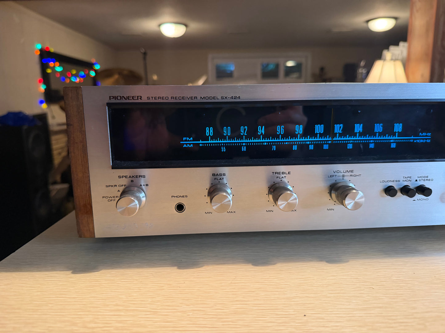 Pioneer SX-424 Stereo Receiver- Excellent Shape - Full Fresh Service Beauty 🎶🔥
