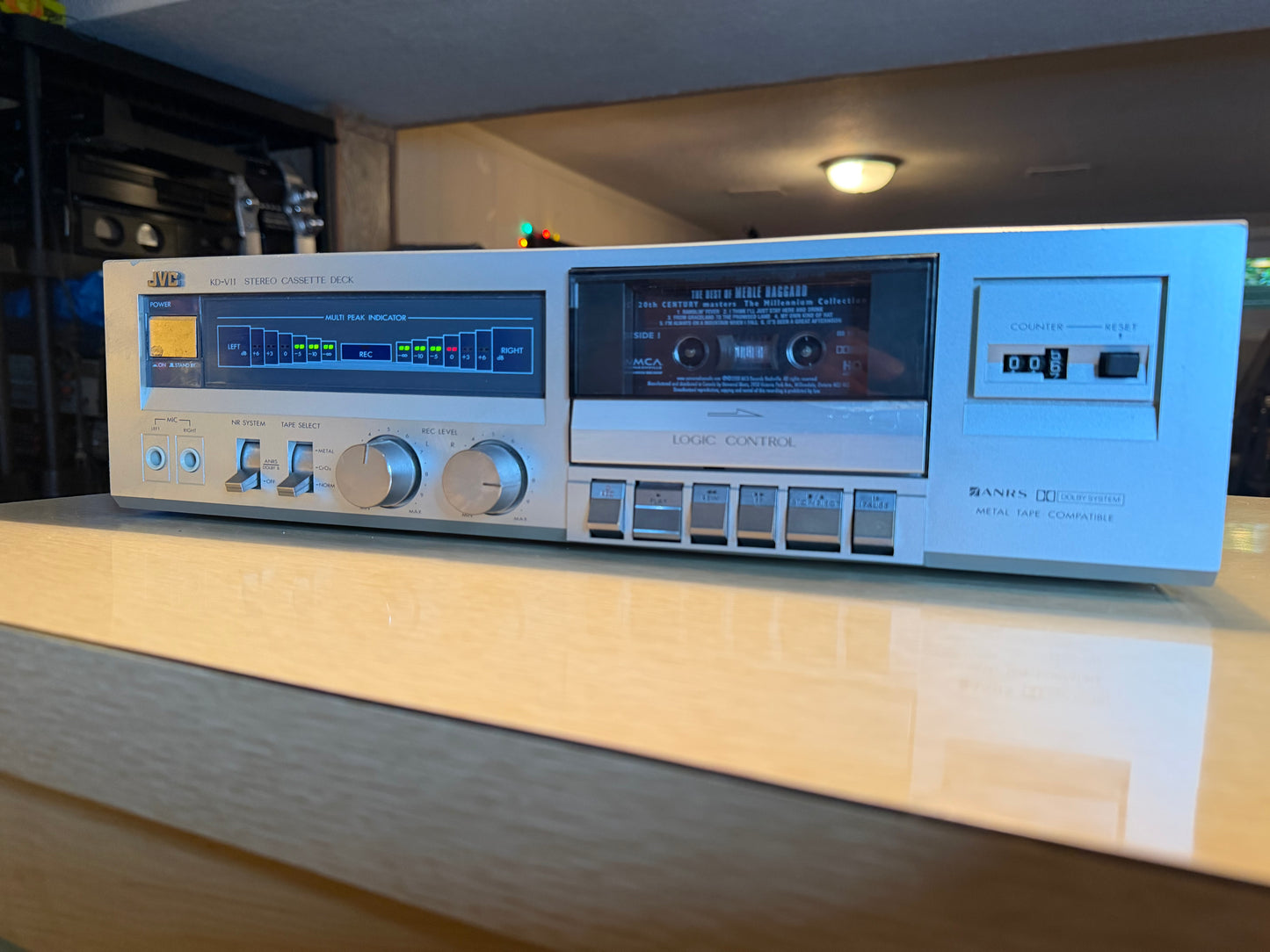 JVC Tape Deck KD-V11 Stereo Cassette Deck Vintage Audio KDV11 Fresh Service Rare