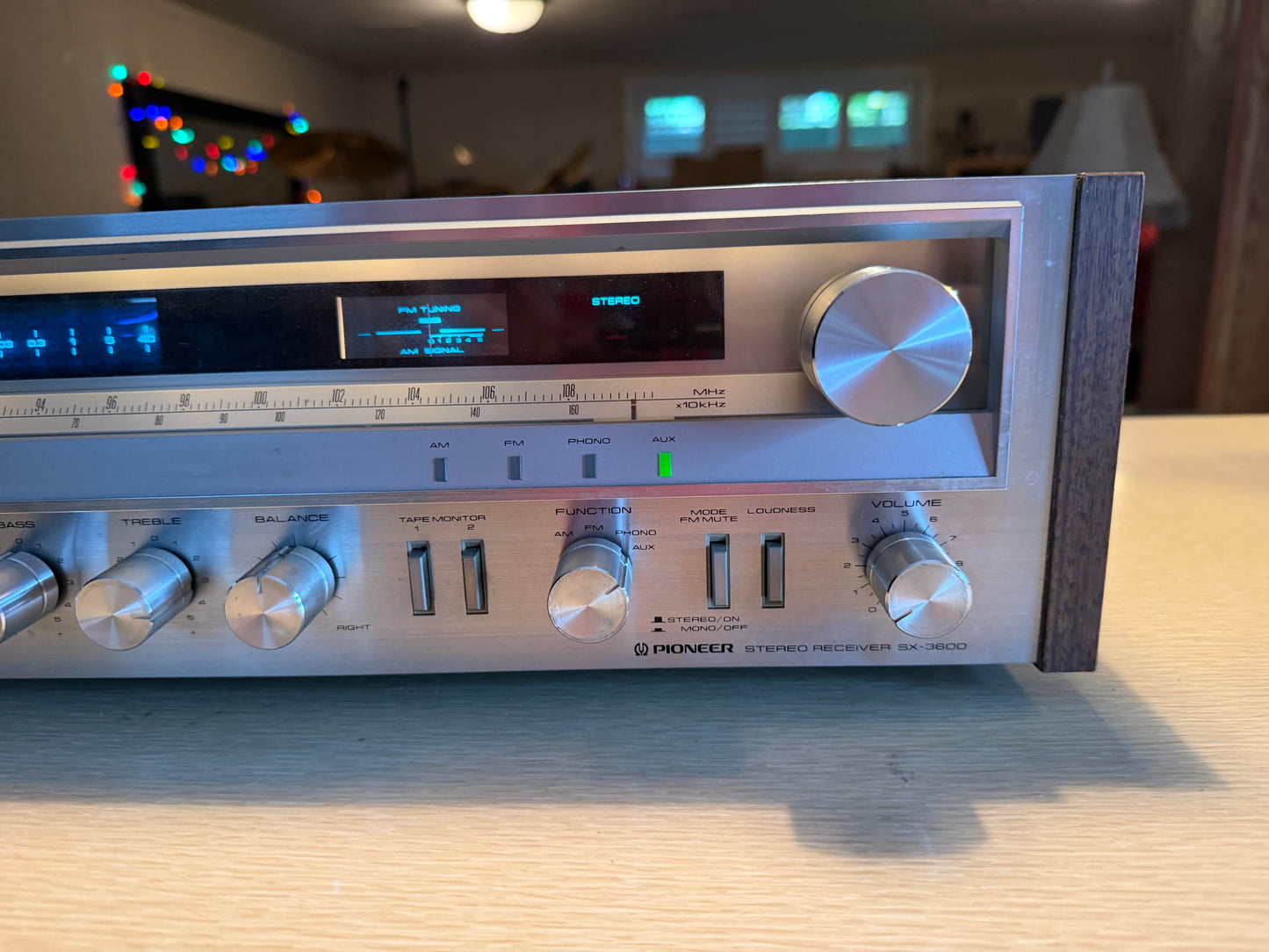 Pioneer SX-3600 Stereo Receiver Near Mint Full FRESH SERVICING Beautiful Sound🎶
