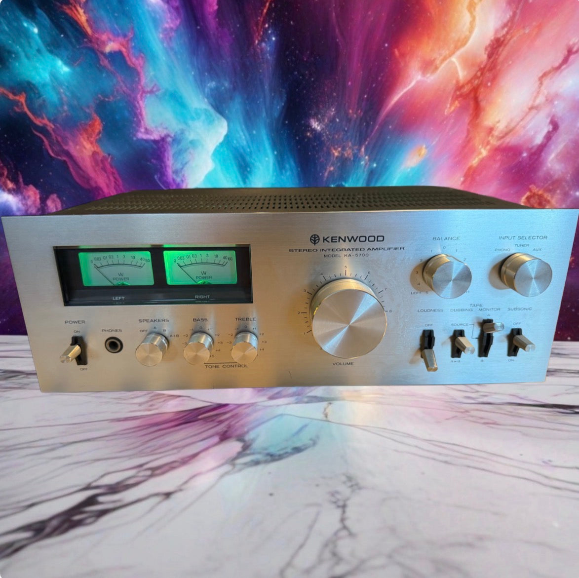 Kenwood KA-5700 Integrated Amplifier, LED Light Upgrade& Full Fresh Service🎶🔥