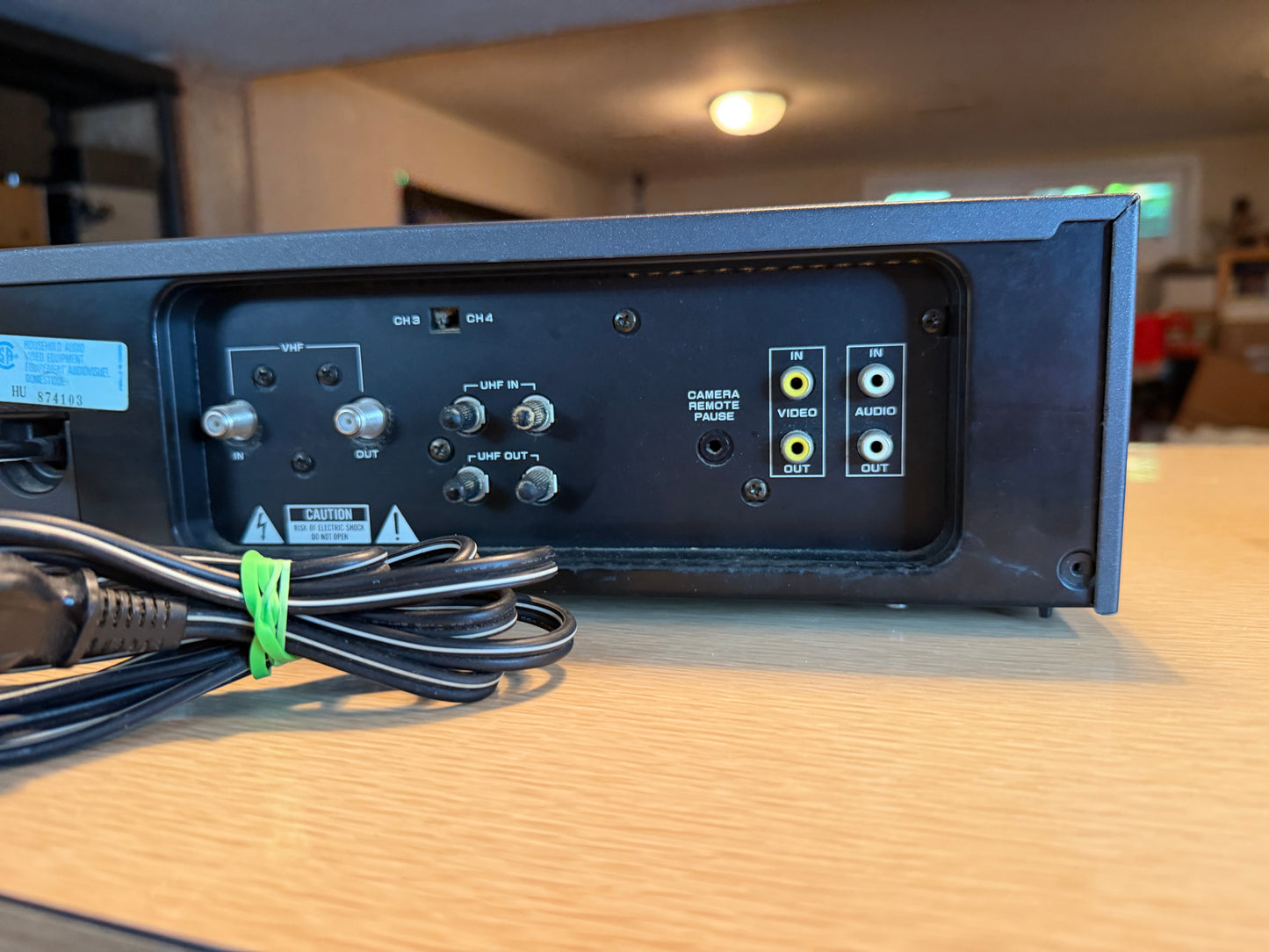 Vintage Zenith VCR VR 2000 Tested Working As Intended Very Rare High Fidelity🔥